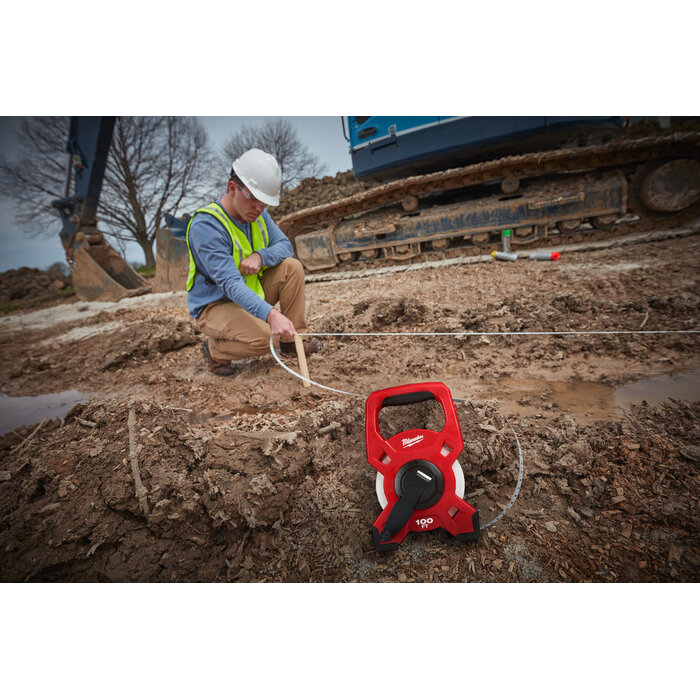MILWAUKEE Landmeter fiberglas behuizing