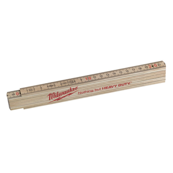 MILWAUKEE Dunne houten vouwmeter
