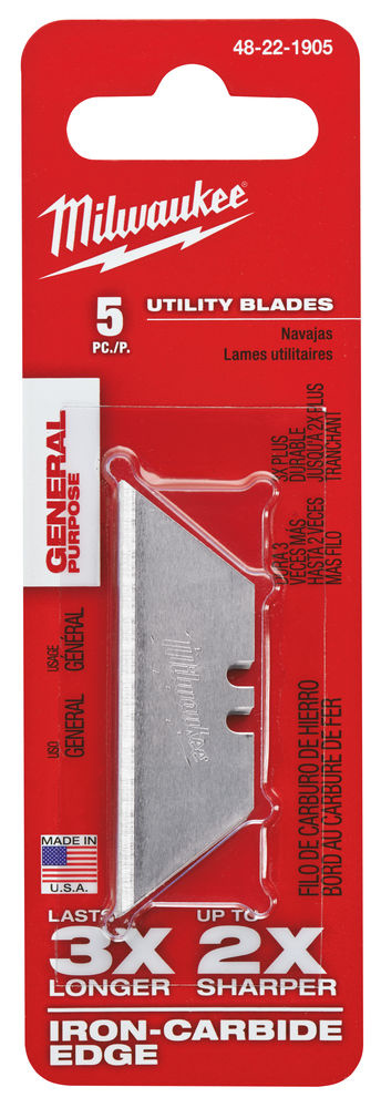 MILWAUKEE Reserve universele messen (5 stuks)