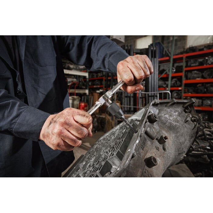 MILWAUKEE Tap- en snijset met Hex-LOK™ 2-in-1 hendel (38-delig)