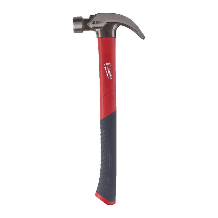 MILWAUKEE Klauwhamer Fiberglas gebogen