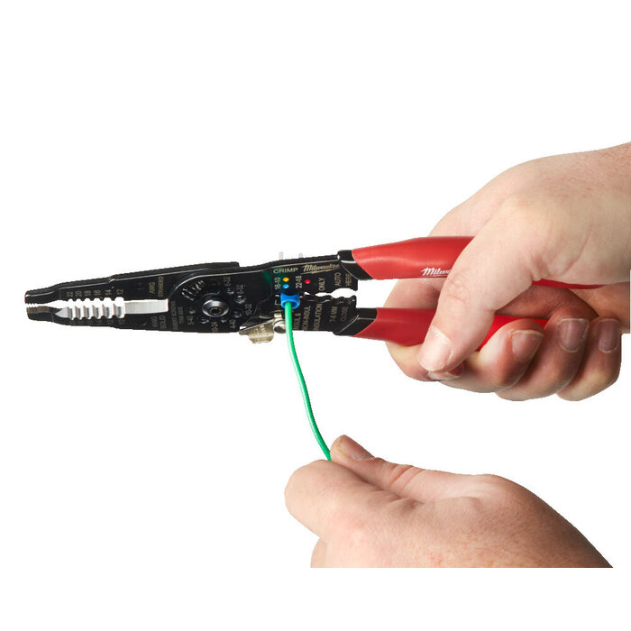 MILWAUKEE Multifunctionele draadstripper met krimper