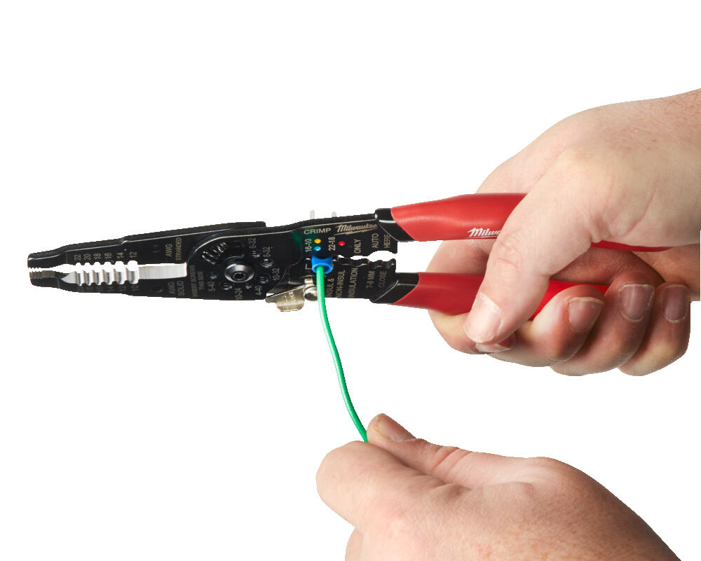 MILWAUKEE Multifunctionele draadstripper met krimper