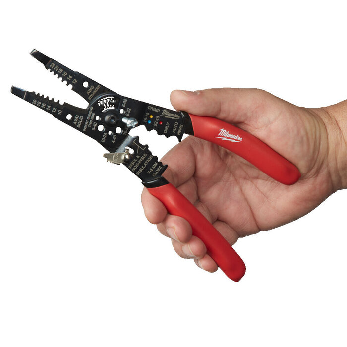 MILWAUKEE Multifunctionele draadstripper met krimper