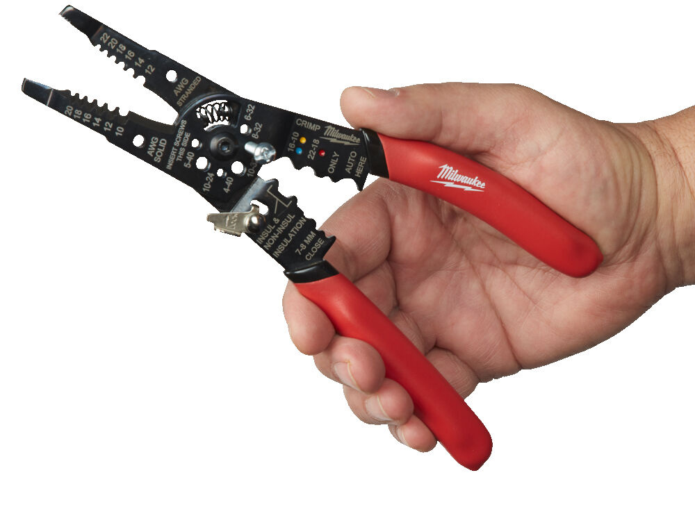MILWAUKEE Multifunctionele draadstripper met krimper