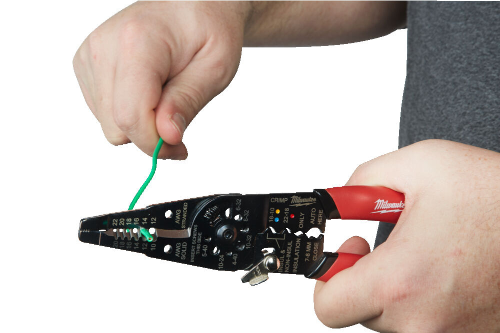 MILWAUKEE Multifunctionele draadstripper met krimper