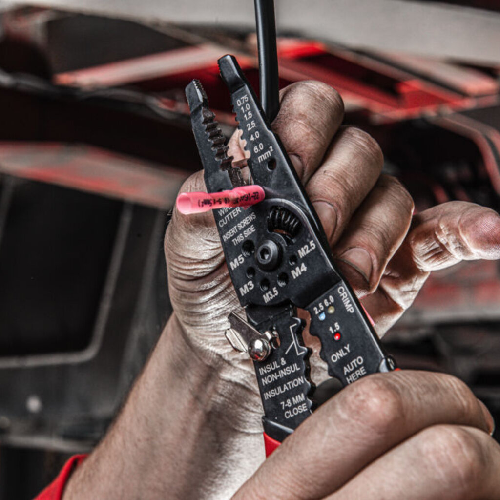 MILWAUKEE Multifunctionele draadstripper met krimper