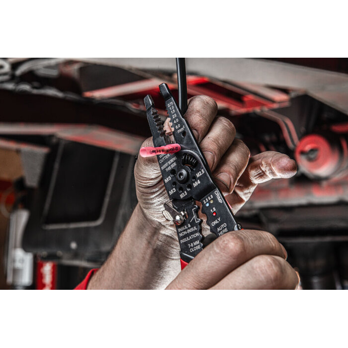 MILWAUKEE Multifunctionele draadstripper met krimper