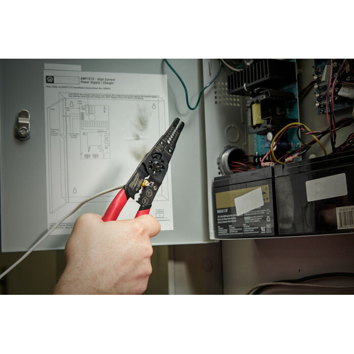 MILWAUKEE Multifunctionele draadstripper met krimper
