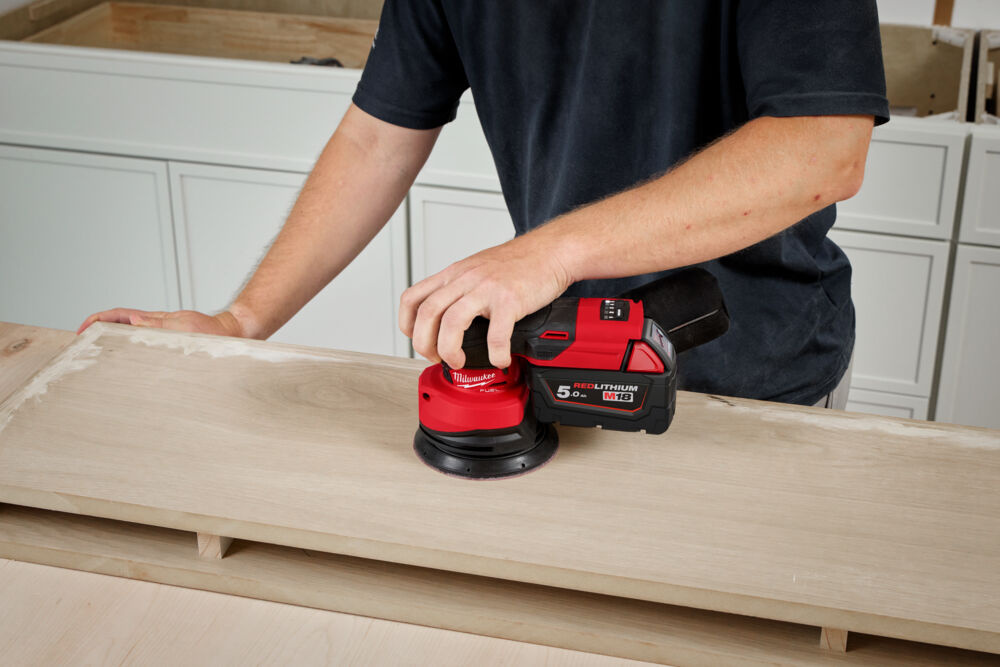 MILWAUKEE M18 FROS125 FUEL™ 125 mm excentrische schuurmachine