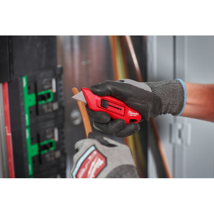 MILWAUKEE Snijmes compact met inschuifbaar blad