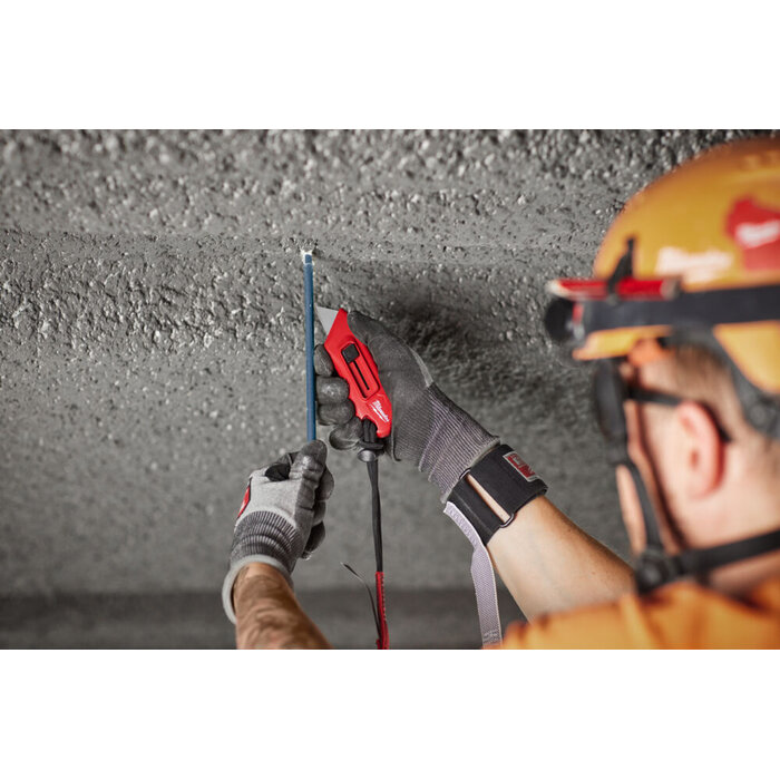 MILWAUKEE Snijmes compact met inschuifbaar blad