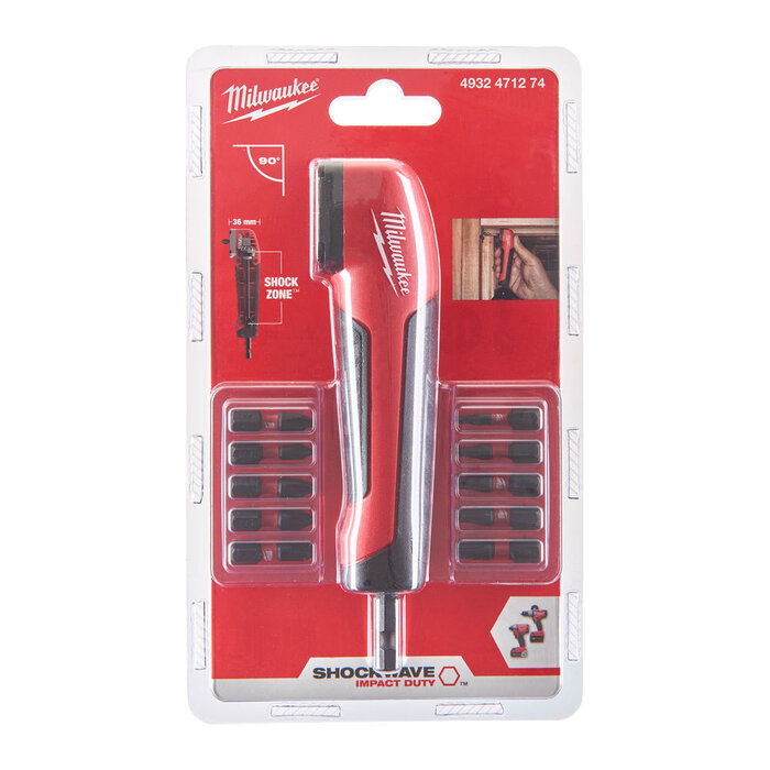 MILWAUKEE SHOCKWAVE™ IMPACT DUTY HAAKSE SCHROEF ACCESSOIRE  11-DELIGE