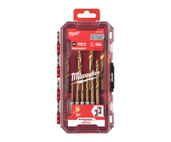 MILWAUKEE SHOCKWAVE RED HEX Set PACKOUT Ready Box Metaalboren HSS-G