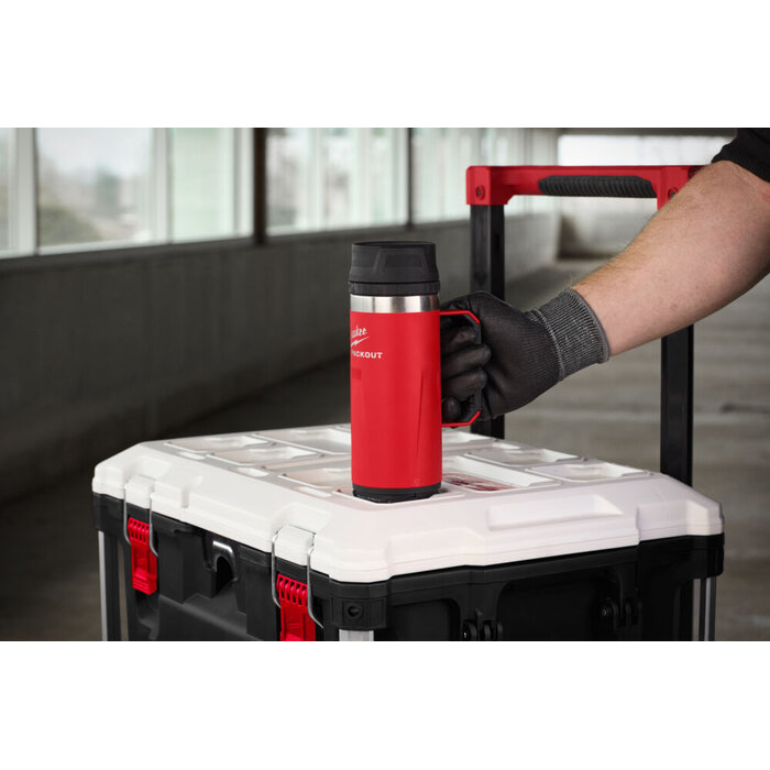 MILWAUKEE PACKOUT 532 ml mok met drinkdop