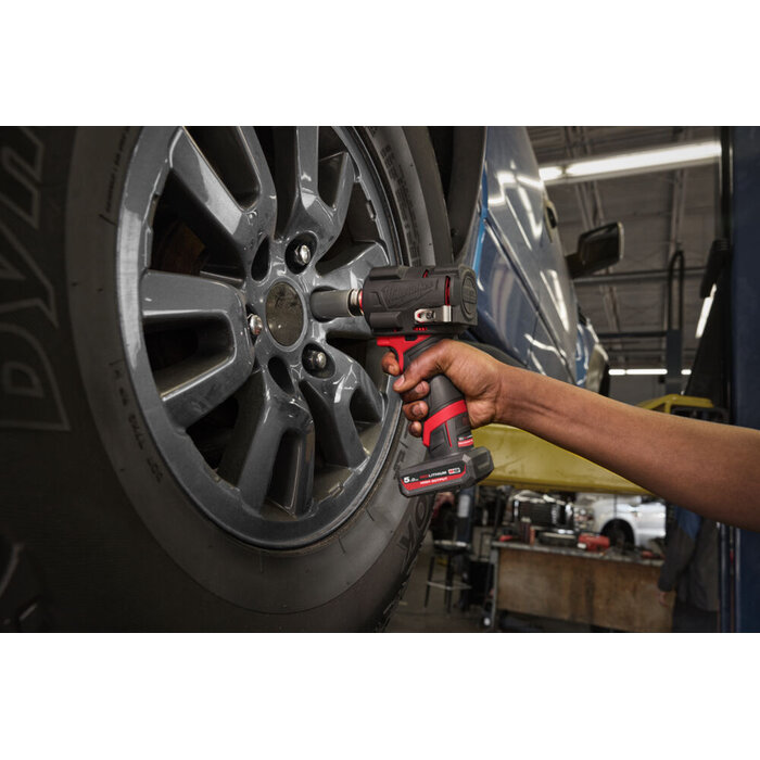 MILWAUKEE M12 FCIWF38G3 FUEL™ Compacte ⅜″ slagmoersleutel met frictiering