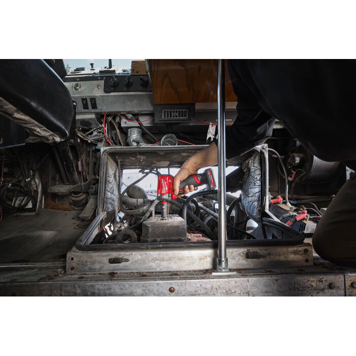 MILWAUKEE M12 FCIWF38G3 FUEL™ Compacte ⅜″ slagmoersleutel met frictiering