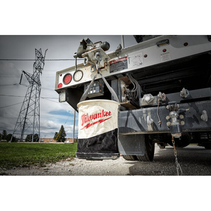 MILWAUKEE Textiel emmer/zak met zakken