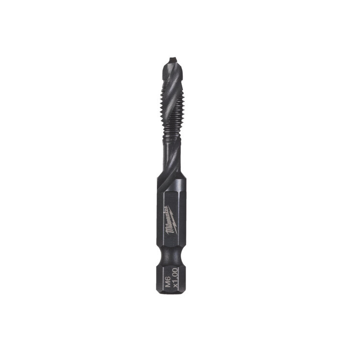 MILWAUKEE SHOCKWAVE 3-in-1 Draadtapper HEX HSS-G 6-delige Set in PACKOUT Ready box