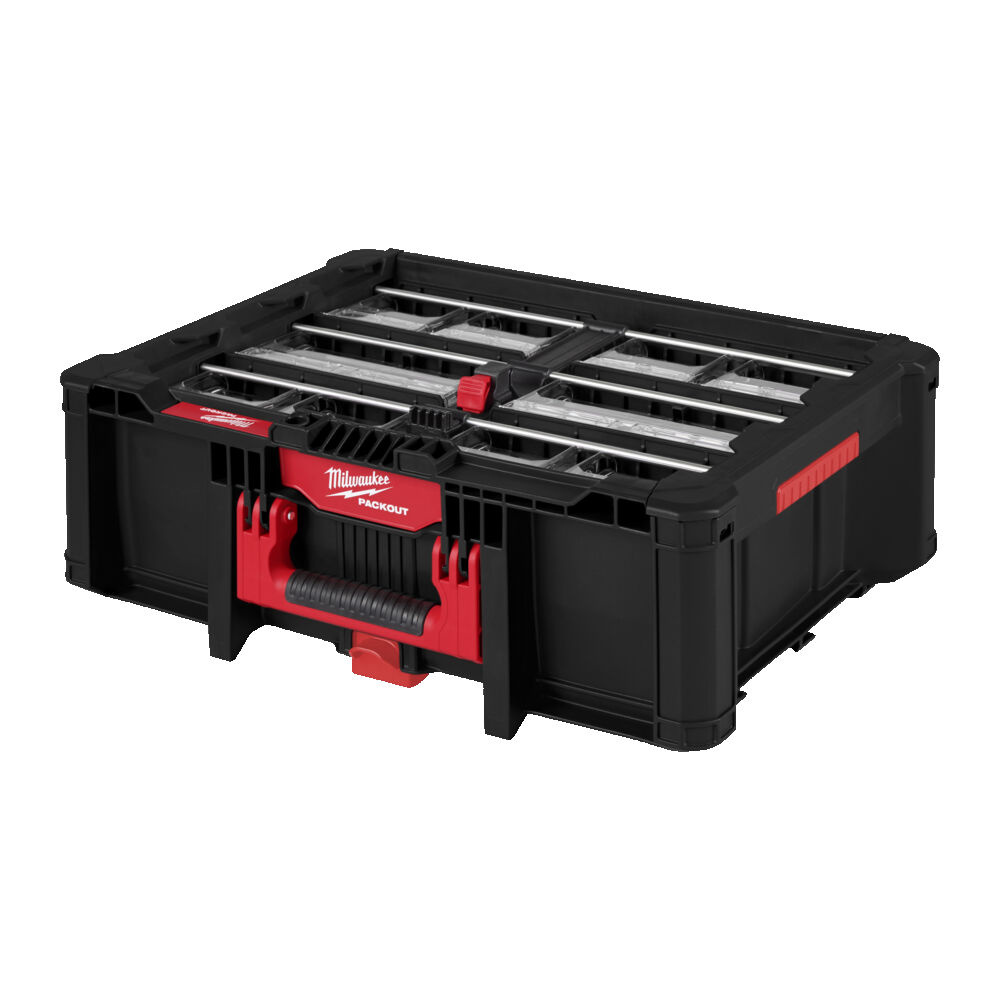 MILWAUKEE PACKOUT™ Hangende/staande organiser met bakjes