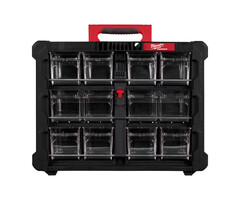 MILWAUKEE PACKOUT™ Hangende/staande organiser met bakjes