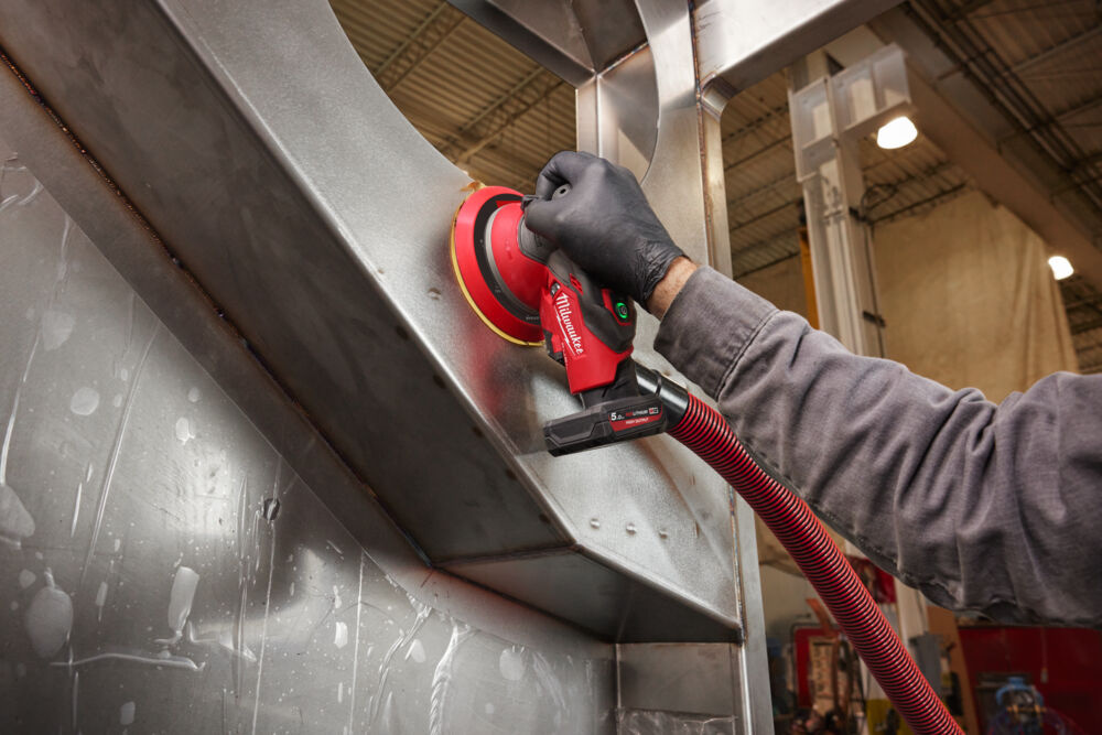 MILWAUKEE M12 FROS2.5 FUEL 150mm Roterende schuurmachine met 2,5mm rotatie