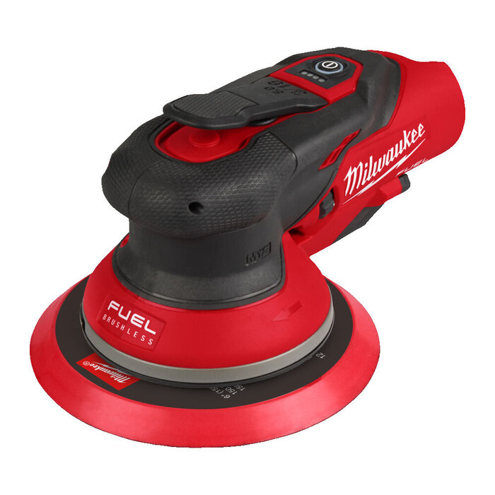 MILWAUKEE M12 FROS5 FUEL™ 150 mm excentrische schuurmachine met 5 mm rotatie