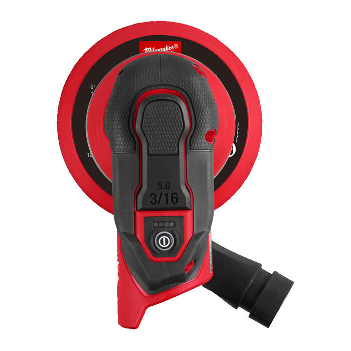 MILWAUKEE M12 FROS5 FUEL™ 150 mm excentrische schuurmachine met 5 mm rotatie