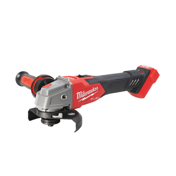 MILWAUKEE M18 FSAGV125XB 125mm haakse slijpmachine met schuifschakelaar, variabel toerental en remfunctie
