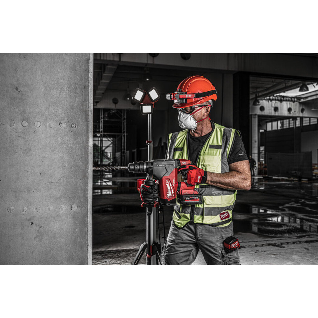 MILWAUKEE M18 ONEFHPX-802X  ONE-KEY SDS-PLUS 32 mm hamer met FIXTEC