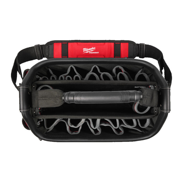 MILWAUKEE PACKOUT™ 38 cm Pro gereedschapstas open