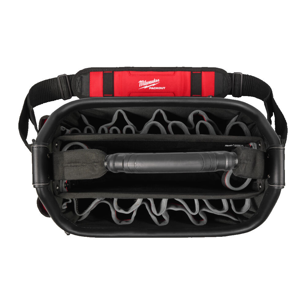 MILWAUKEE PACKOUT™ 38 cm Pro gereedschapstas open