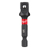 MILWAUKEE Dopadapter SHOCKWAVE 1/4 Hex - 3/8 aandrijfvierkant