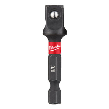 MILWAUKEE Dopadapter SHOCKWAVE 1/4 Hex - 3/8 aandrijfvierkant