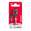 MILWAUKEE Dopadapter SHOCKWAVE 1/4 Hex - 1/2 aandrijfvierkant