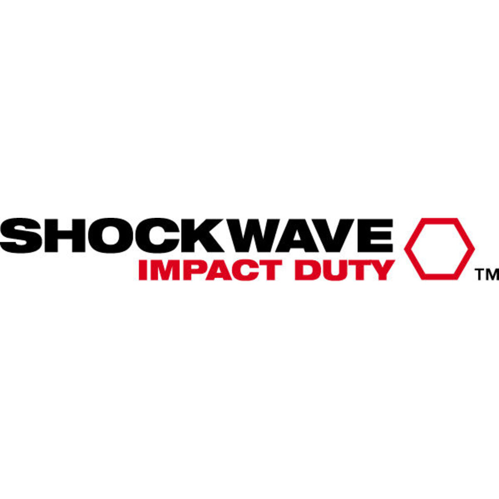 MILWAUKEE Dopadapter SHOCKWAVE 1/4 Hex - 1/2 aandrijfvierkant