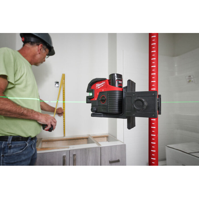 MILWAUKEE LMP 3,6 Meter extandable Laser Mounting Pole
