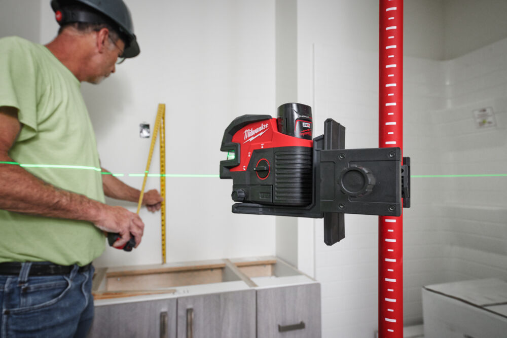 MILWAUKEE LMP 3,6 Meter extandable Laser Mounting Pole