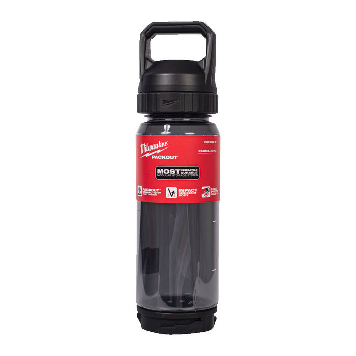 MILWAUKEE PACKOUT™ Plastic Fles met drinkdop