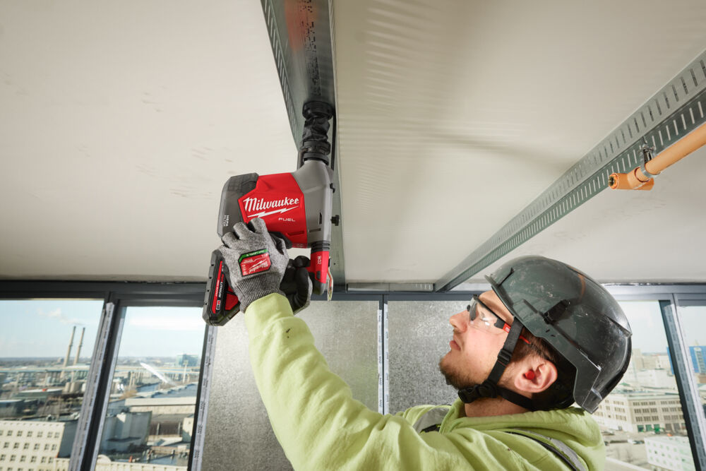 MILWAUKEE M18 FHAFOH16 16 MM SDS-PLUS boorhamer met geïntegreerde stofafzuiging