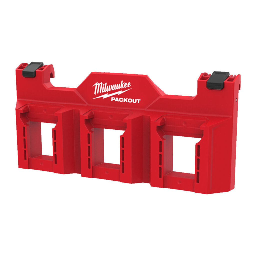 MILWAUKEE PACKOUT™ zijmontage  M18™ accu rek