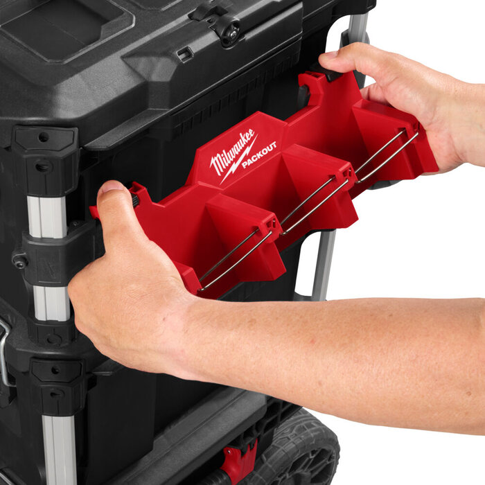MILWAUKEE PACKOUT™ zijmontage voor langer gereedschap