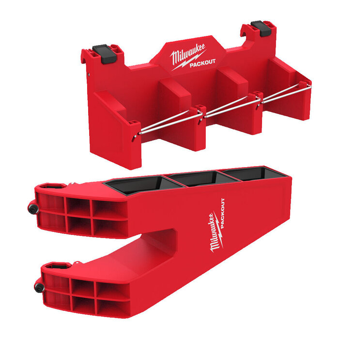 MILWAUKEE PACKOUT™ zijmontage voor langer gereedschap