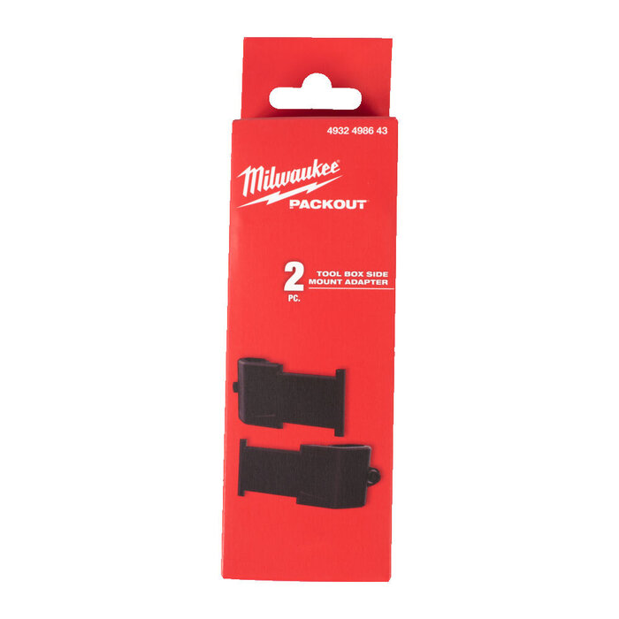 MILWAUKEE PACKOUT™ adapter voor zijmontage (2 st)
