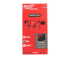 MILWAUKEE PACKOUT™ zijmontage 3-haaks rail