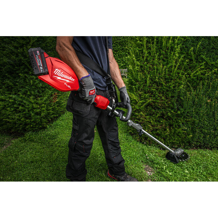 MILWAUKEE M18 FOPHLTKIT2-0 FUEL™ outdoor power head basis – incl. grastrimmer opzetstuk