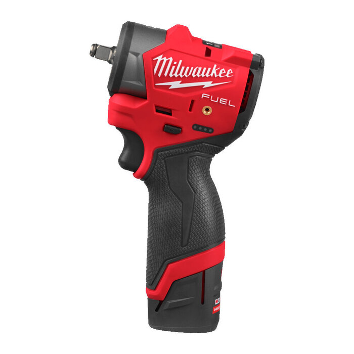 MILWAUKEE M12 FSCIWF38 FUEL Sub-Compacte ⅜'' Impact Wrench met frictiering
