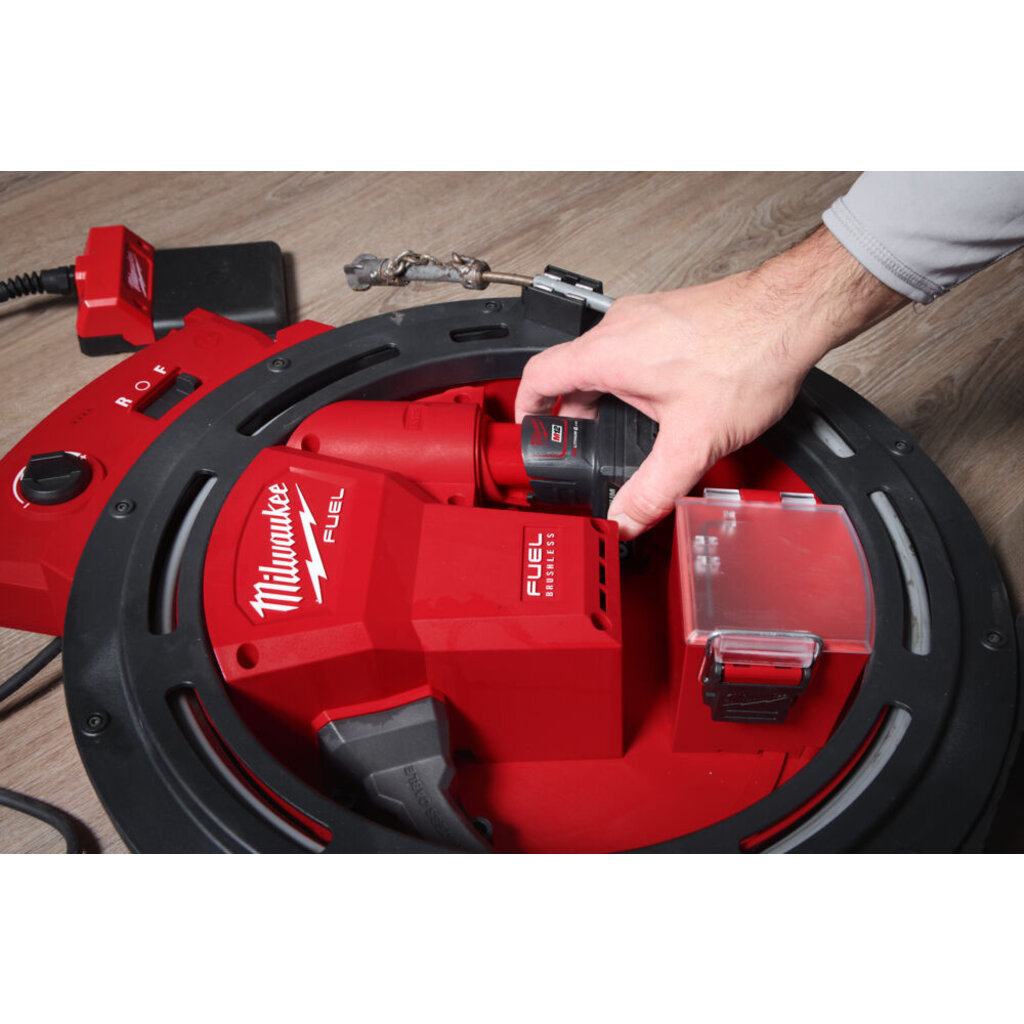 MILWAUKEE M12 HSFSM  Hoge snelheid rioolreiniging