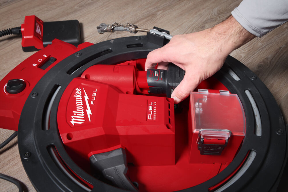 MILWAUKEE M12 HSFSM Hoge snelheid rioolreinigingsmachine