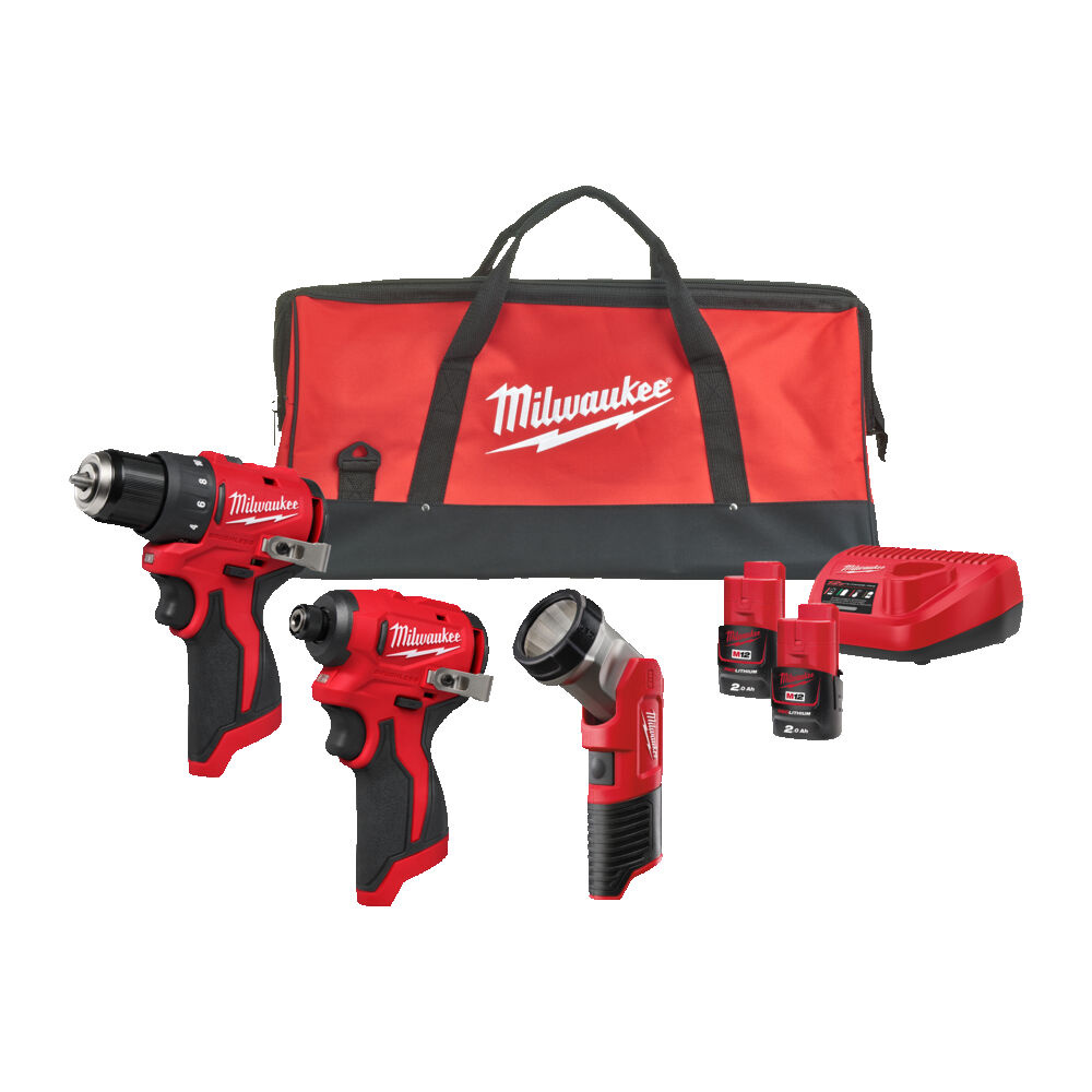 MILWAUKEE M12 BLPP3A-202B Power-Pack